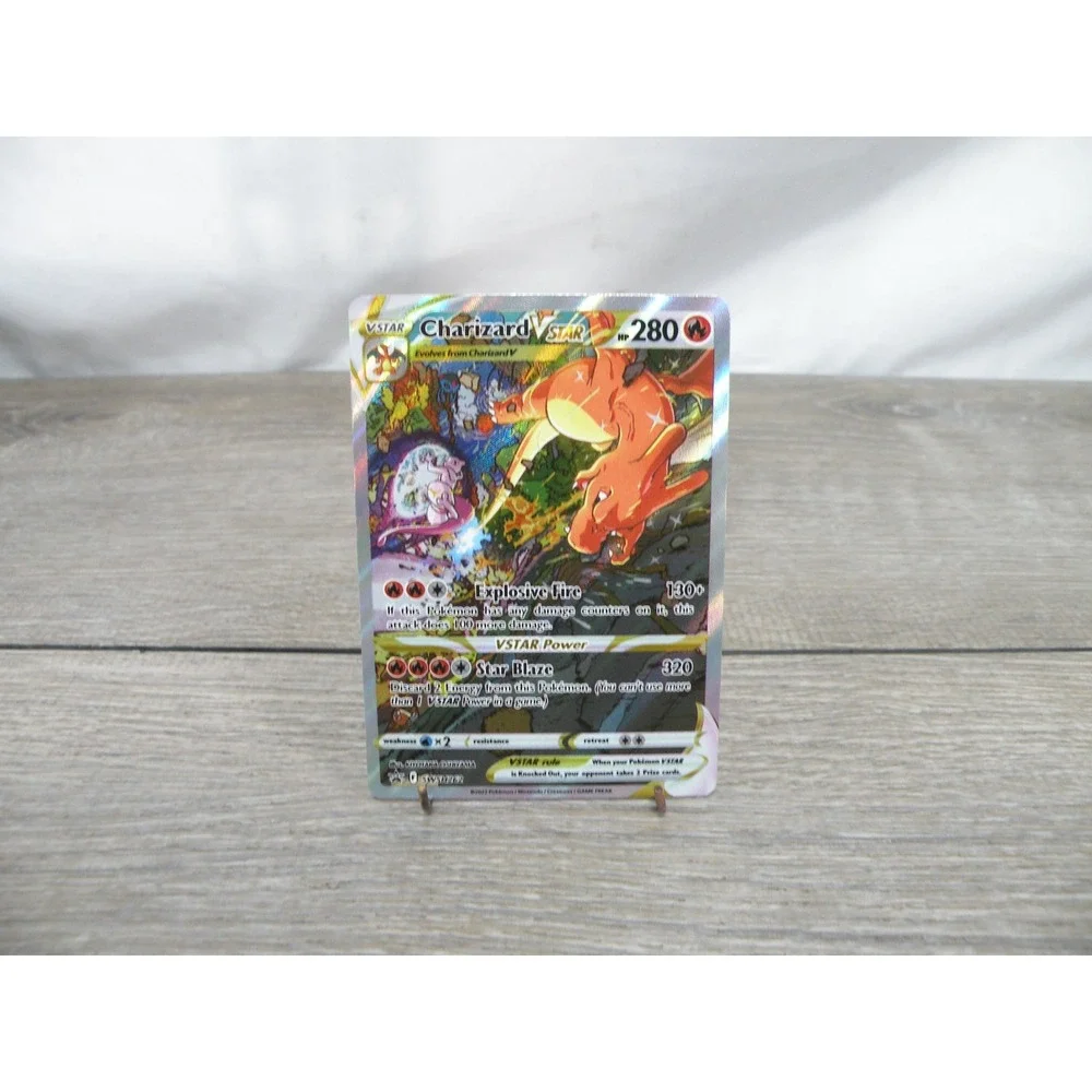 Charizard VSTAR SAR 125/172 S12a VSTAR Universe Japanese Pokemon Card NM/M
